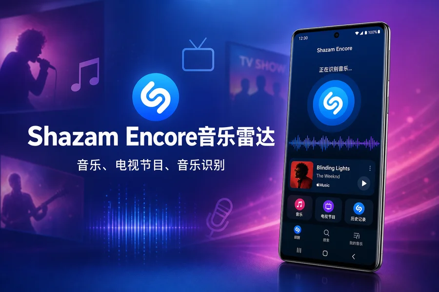 Shazam Encore「音乐雷达」v16.42.0 for Android 直装已付费版 —— 几秒识别任何歌曲的音乐发现利器