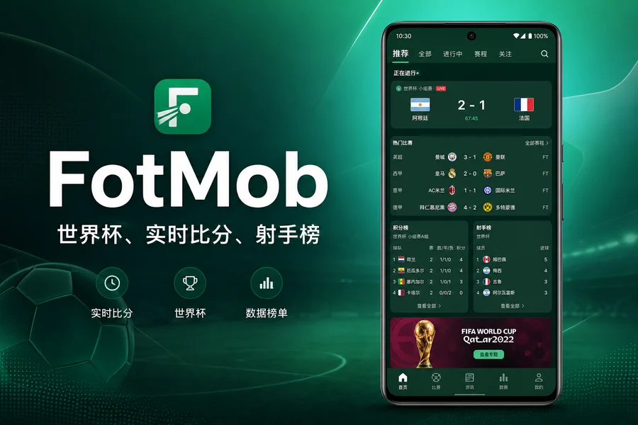 FotMob Pro v233.16725.20260519.rc for Android 直装付费专业版 —— 全球球迷必备的足球赛事实时追踪神器