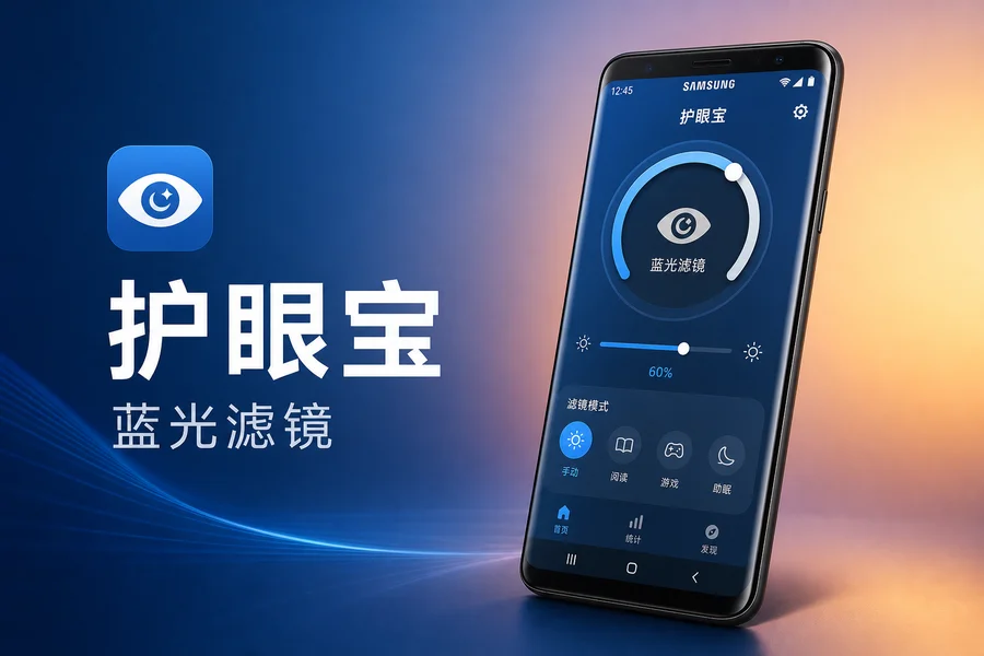 护眼宝「Eye Pro」 v5.1.4 付费专业版 —— 蓝光护盾守护双眼，夜间屏幕从此不再刺眼