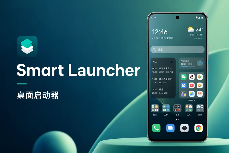 Smart Launcher Pro v6.6 build 011 patch 1 直装解锁高级版 —— 极简手势操控的智能桌面，让手机操作回归直觉