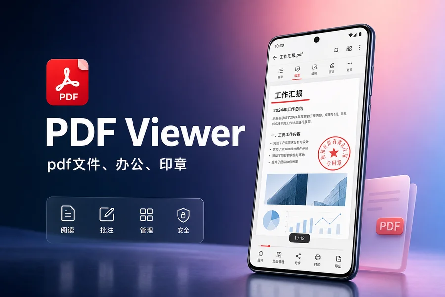 PDF Viewer Pro v2026.7 解锁专业版 —— 手机能用的全功能 PDF 办公利器，阅读标注一站搞定