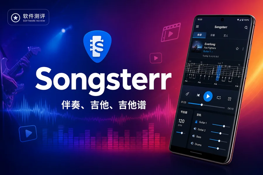 Songsterr Premium「吉他谱与和弦」v6.5.32 解锁专业版 —— 超百万吉他谱在线查阅，学吉他必备神器