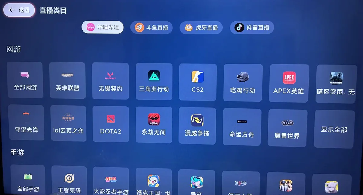 Simple Live Android TV 电视版预览 1
