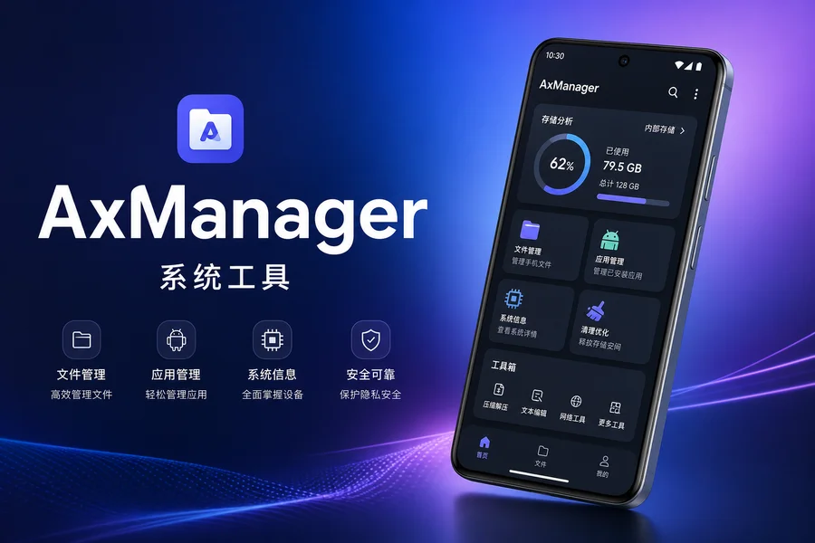AxManager v1.4.8 —— 一款无需 Root 的 ADB 系统管理工具