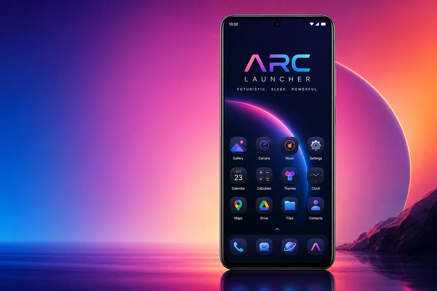 ARC Launcher Premium v50.5 解锁高级版 + 汉化版 —— 科幻风格3D桌面启动器，海量主题自由定制