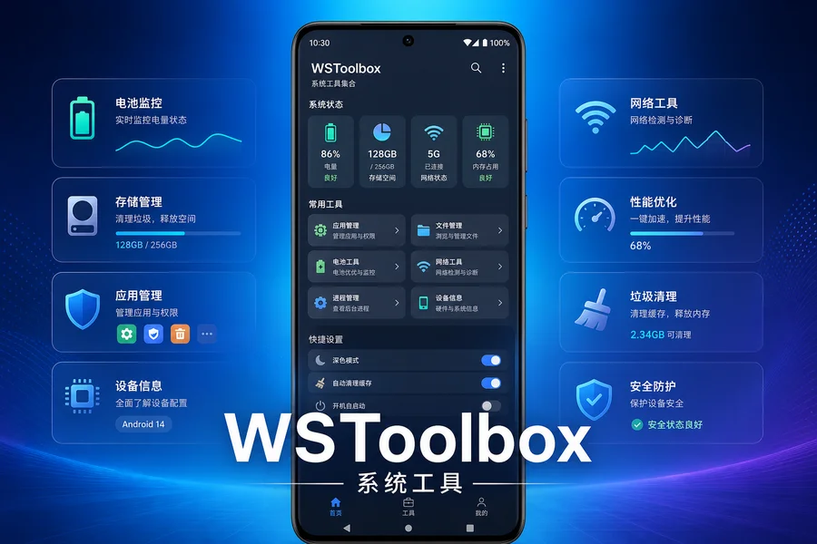 WSToolbox v2.0.10 —— 把安卓手机变成随身 Web 服务器