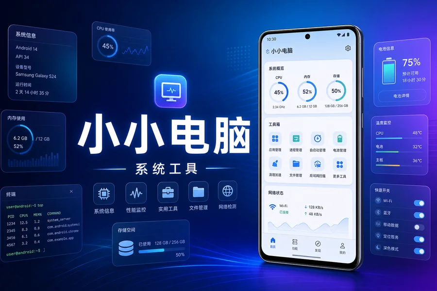 小小电脑 v1.1.0 —— 在安卓上运行完整Linux桌面环境