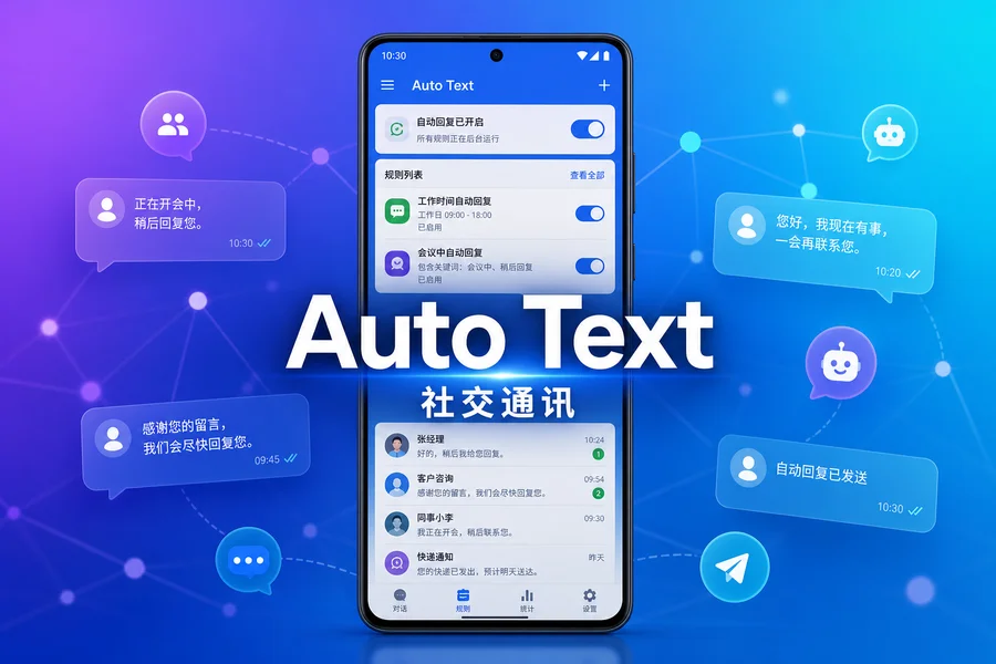 Auto Text v6.0.7 高级版 —— 定时发送短信与任务的智能助手