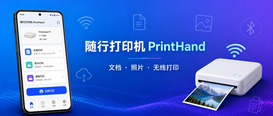 随行打印机 PrintHand Mobile Print v14.9.2 直装已付费高级版 —— 手机直连打印文档与照片