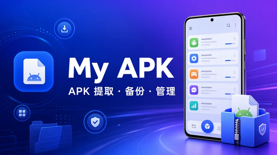 My APK v4.1.0 解锁高级版 —— 提取与备份已安装应用文件
