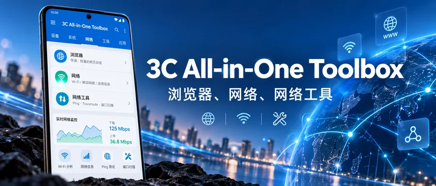 3C All-in-One Toolbox v3.2.4 修改版 —— 将设备管理、监控与调校集中到一处